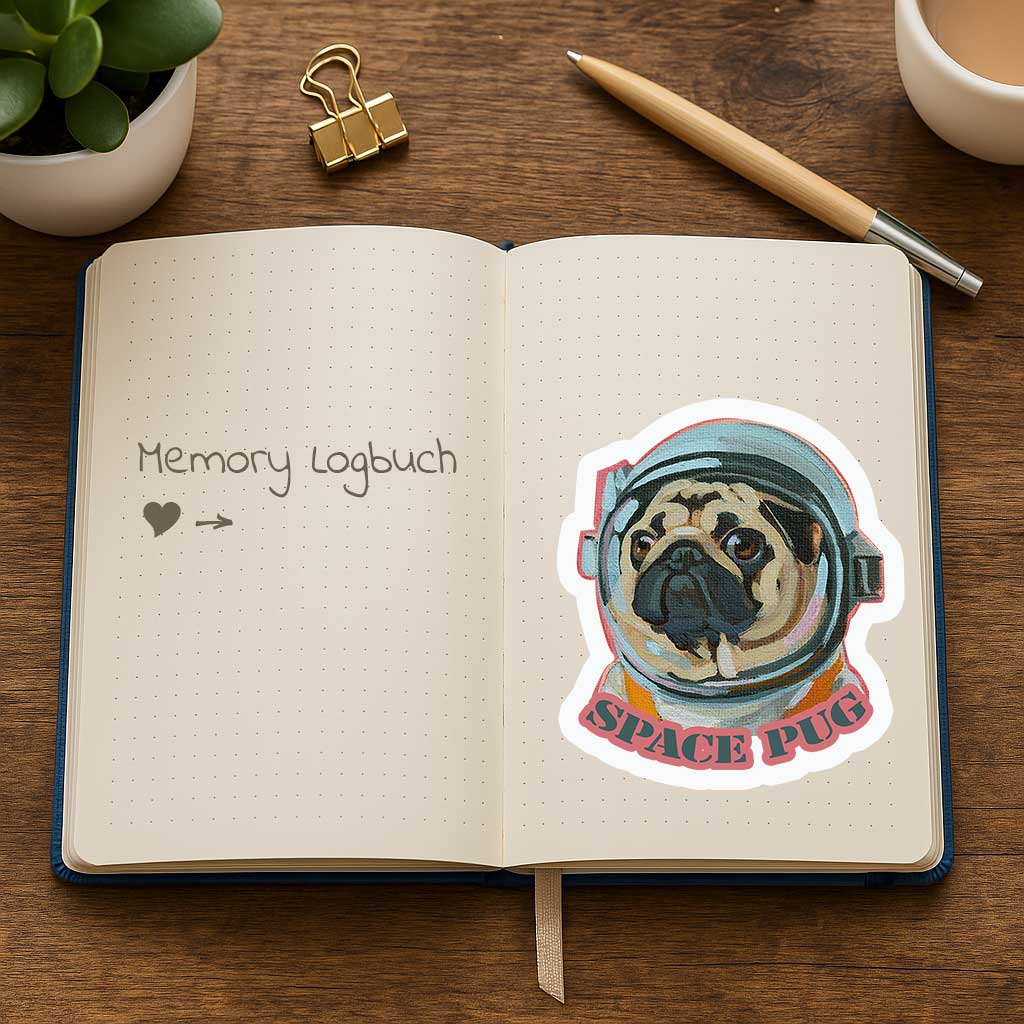 Clipart, Space Mops, mit und ohne Spruch, Sofortiger Download