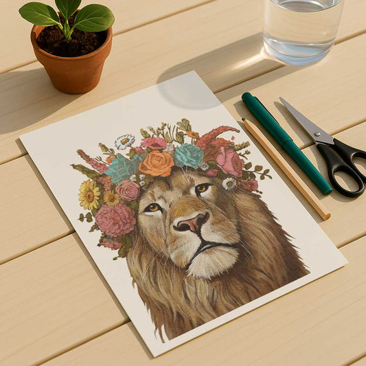 Clipart Löwe, Sofortiger Download