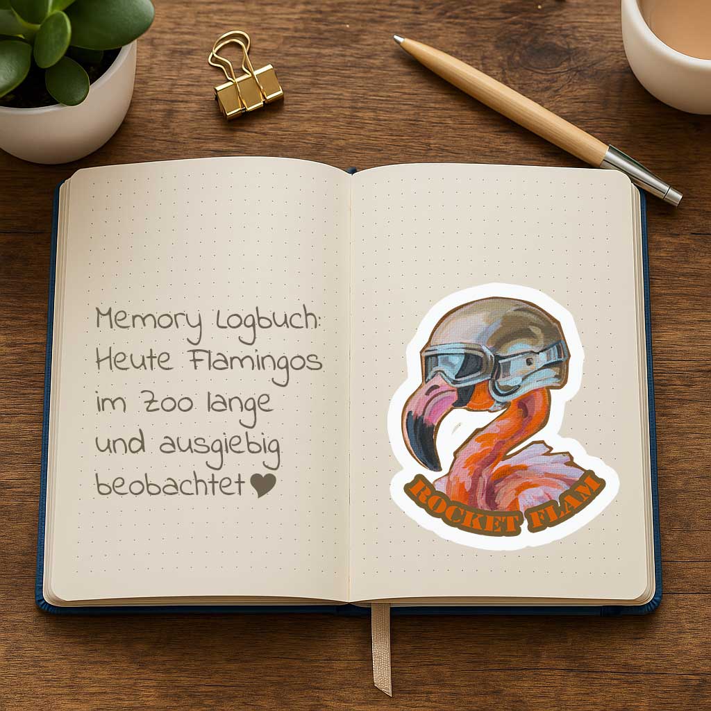 Clipart, Flamingo, with and without saying, Instant download