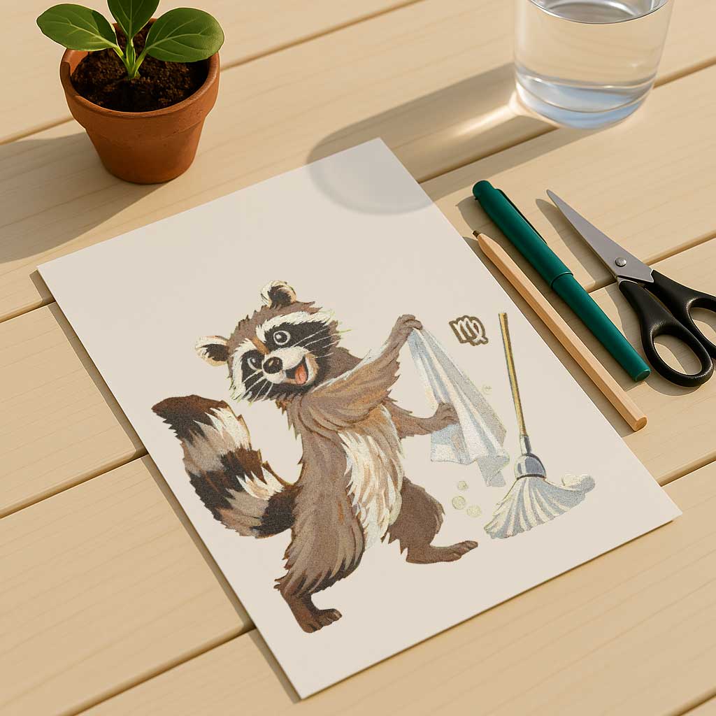 Clipart, Sternzeichen Jungfrau, Sofortiger Download