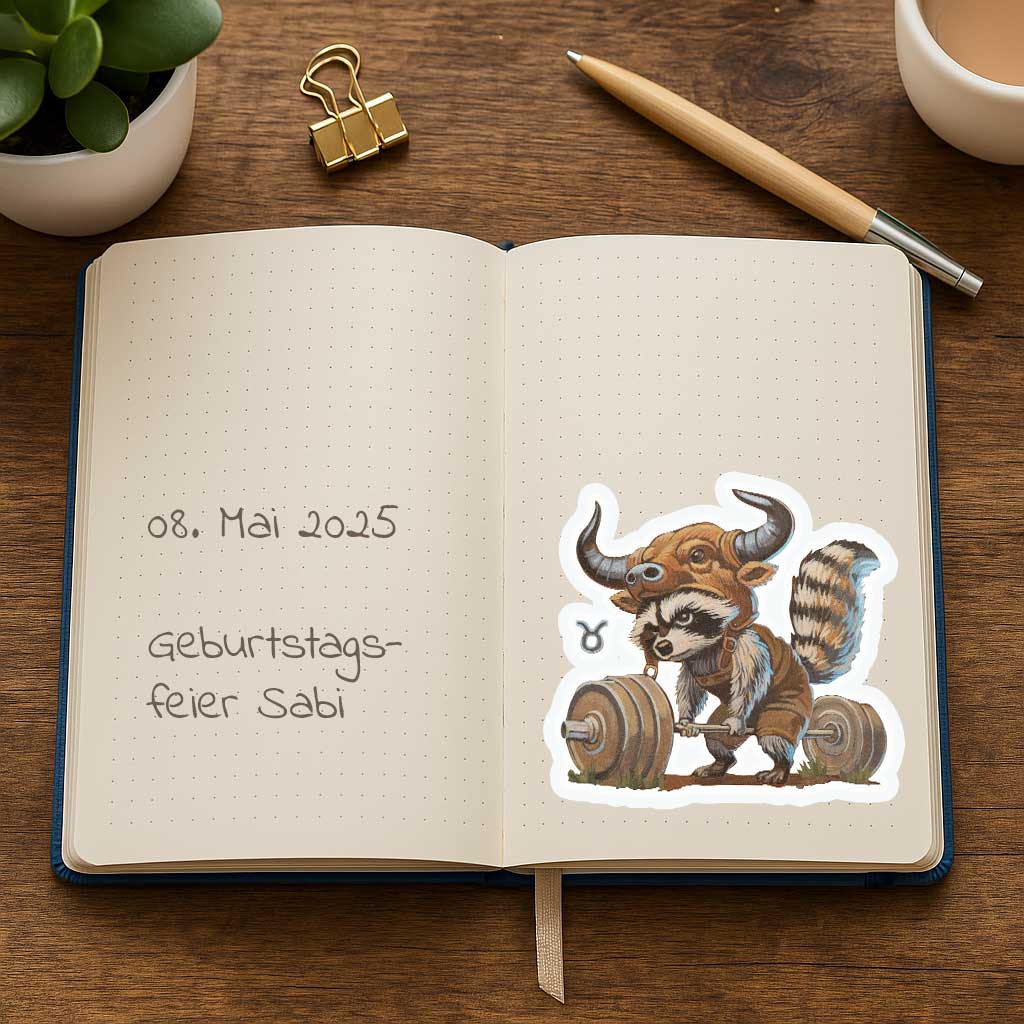 Clipart, Zodiac Sign Taurus, Instant Download