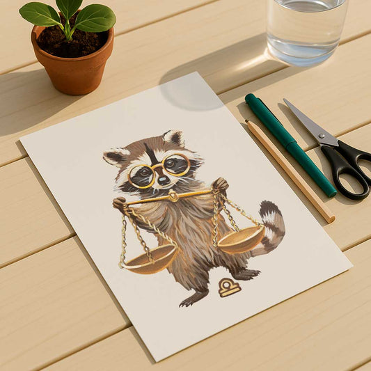 Clipart, Sternzeichen Waage, Sofortiger Download